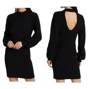 Wayf Julie Cableknit Dress Small